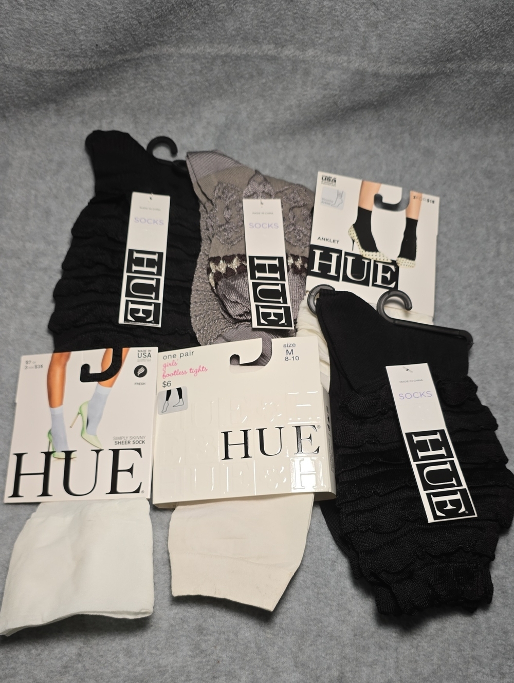 HUE Women's Sock and Hoisery Variety